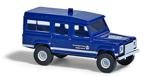 189-8373 - Land Rover Defender - THW Blue (N Scale)