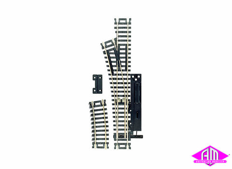 Atlas - AT-0860 - Left Hand Manual Snap Point, Code 100, HO Scale