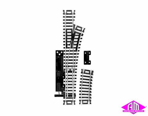 Atlas - Right Hand Manual Snap Point, Code 100, HO Scale
