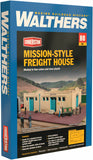 933-2921 - Mission-Style Freight House Kit (HO Scale)