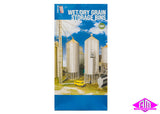 933-2937 - Wet/Dry Grain Storage Bins Kit (HO Scale)