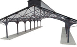 933-2984 - Train Shed With Clear Roof Kit (HO Scale)