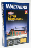 933-3007 - 2-Stall Enginehouse Kit (HO Scale)