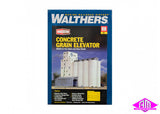 933-3022 - Concrete Grain Elevator Kit (HO Scale)