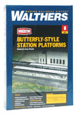 933-3258 - Butterfly Platform Shelter 8pc Kit (N Scale)