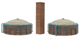 933-4100 - Brick Kilns - 2pc (HO Scale)