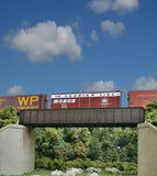 933-4502 - 70' Single-Track Railroad Through Girder Bridge Kit (HO Scale)