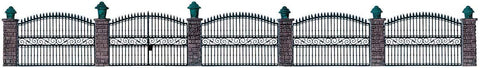 933-550 - Wrought Iron Fence Kit (HO Scale)