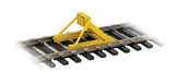 948-83108 - Assembled Track Bumpers Yellow (4pk) (HO Scale)