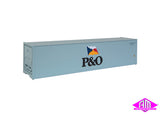 949-8354 - 40' Reefer Container - P&O (HO Scale)