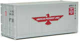 949-8651 - 20' Sooth Side Container American President Lines (HO Scale)