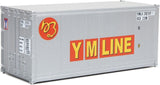 949-8667 - 20' Smooth Side Container YM Line (HO Scale)