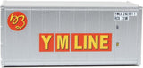 949-8667 - 20' Smooth Side Container YM Line (HO Scale)