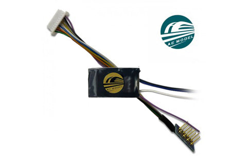 DCC Concepts AED-8PH - AE Model 8-Pin Harness 4 Function Mini Decoder
