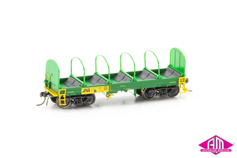 RCEX Steel Coil Wagons 1994- AKEX-004 3 Pack, HO Scale