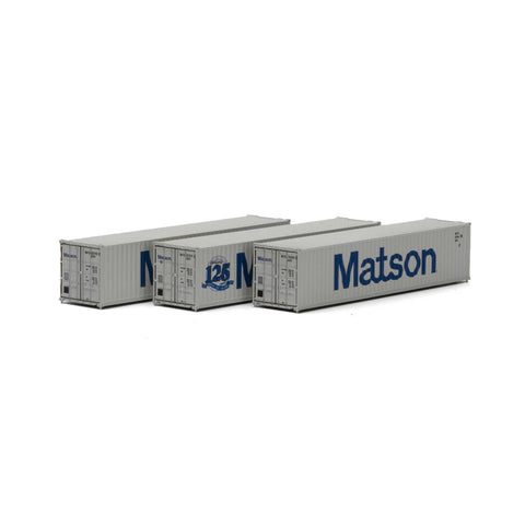 ATH17639 - 40' Low-Cube Container - Matson (N Scale)