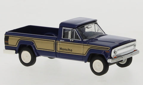 BK19812 - Jeep Gladiator B Honcho - Dark Blue/Gold (HO Scale)