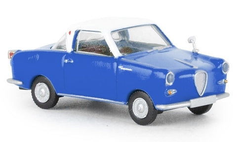 BK27858 - Goggomobil Coupe - Blue/White (HO Scale)