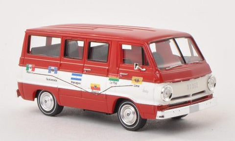 BK34318 - Dodge A 100 Bus - Around the World (HO Scale)