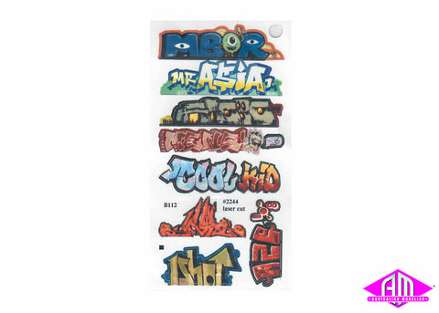 184-2244 - Graffiti Decals Mega #1
