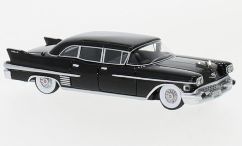 BOS87615 - Cadillac Fleetwood 75 Limousine - Black (HO Scale)