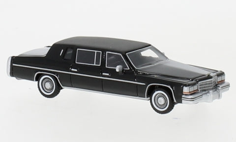 BOS87660 - Cadillac Fleetwood Formal Limousine - Black (HO Scale)
