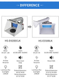 HSeng - HS-E550BLK - Airbrush Booth