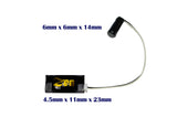 DCC Concepts DCD-SA3-SM.1 - Zen 3-Wire Small Stay Alive for Zen Black & Blue+ Decoders