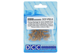 DCC Concepts DCF-PS3.0 - Pickup Springs 3.0mm Axles - 48 Pack (HO Scale & O Scale)