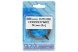 DCC Concepts DCW-32BR - Decoder Wire - Stranded - Brown - 6m