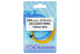 DCC Concepts DCW-32YL - Decoder Wire - Stranded - Yellow - 6m