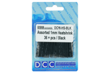 DCC Concepts DCW-HS-BLK - Heat Shrink Black (36 Pack)