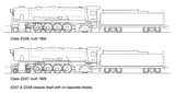 DS-D57 - 57 Class Steam Locomotive 4-8-2