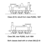 DS-Z18 - 18 Class Steam Locomotive 0-6-0T
