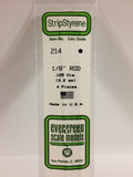 EG214 - Plastic Rod - 0.125 (4pc)