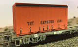 IF-CON010 - TNT Express (SA) 20ft Tautliner Container Kit "Orange" (HO Scale)