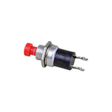 KD-165 - #165 Quickie Switches (SPST) Push Button Switch - Red (normally open)