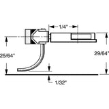 KD-23 - #23 20-Series Plastic Couplers with Gearboxes - Short (1/4") Centerset Shank (HO Scale)