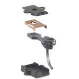 KD-58 - #58 Scale Metal Coupler - Medium (9/32") Center Shank 2pr (HO Scale)