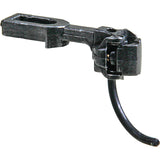 KD-742 - #742 Medium Overset Shank Metal Coupler with Plastic Draft Gear Box - Black 2pr (O Scale)