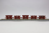 LCH003 - Private Owner Non Air Coal Hoppers - 5 Car Pack (N Scale)