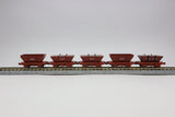 LCH004 - Private Owner Non Air Coal Hoppers - 5 Car Pack (N Scale)