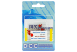 DCC Concepts LED-RDT - Tower Type - 2mm (w/Resistors) - Red (6 Pack)