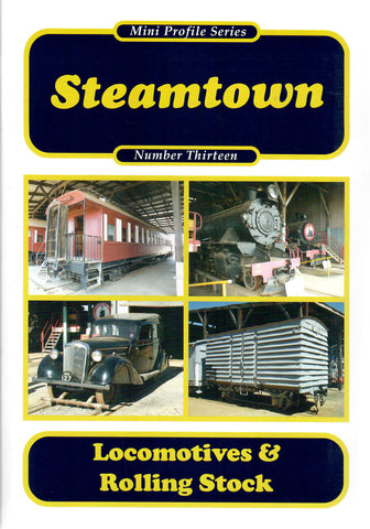 RP-0204 - Mini Profile Series No. 13 - Steamtown - Locomotives & Rolling Stock