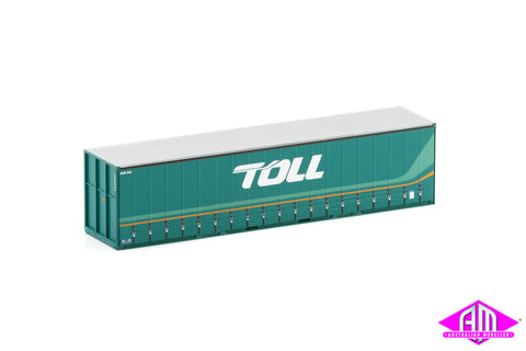 40' Curtain Side Container TOLL New scheme twin pack 40CS-18