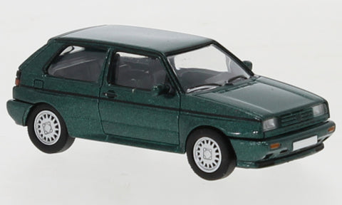 PCX870084 - VW Rallye Golf - Metallic Dark Green (HO Scale)