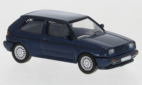 PCX870085 - VW Rallye Golf - Metallic Dark Blue (HO Scale)