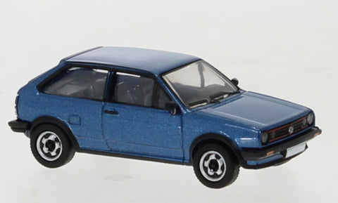 PCX870203 - VW Polo II Coupe - Metallic Blue (HO Scale)