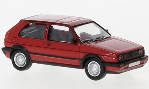 PCX870306 - VW Golf II GTI - Red - 1990 (HO Scale)