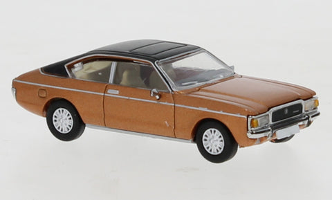 PCX870338 - Ford Granada MK I Coupe - Copper/Matte Black (HO Scale)